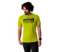 Dynafit Transalper Graphic Short Sleeve T-Shirt Kiwi Green - L
