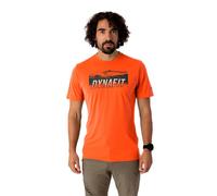 Dynafit Transalper Graphic Short Sleeve T-Shirt Intense Orange Black - L