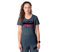 Dynafit - Women's Transalper Graphic S/S Tee - Sport shirt size XS, blue