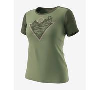 Dynafit Transalper Light Short Sleeve T-Shirt Forest Green Women - XS