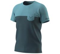Dynafit - Transalper Pocket S/S Tee - Running shirt size S, blue