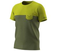 Dynafit - Transalper Pocket S/S Tee - Running shirt size S, olive