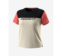 Dynafit Traverse Light Short Sleeve T-Shirt White Beige Women - L