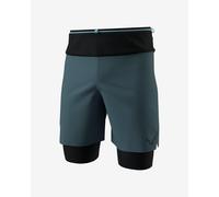 Dynafit - Lightweight, breathable shorts - Ultra 2/1 Shorts M Cinder for Men in Silicone - Size L - Grey Grey L