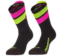 Dynafit Ultra Crew Socks Black Yellow Fuchsia - 39-42