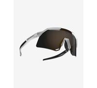 Dynafit Ultra Glasses White with Divel Solid Cat 3 Black Lenses