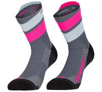 Dynafit Ultra Mid Socks Dark Grey Fuchsia - 35-38