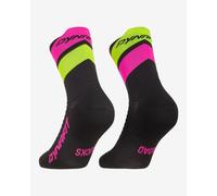 Dynafit Ultra Mid Socks Black Fuchsia Yellow - 39-42