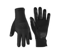 Dynafit - Warm and windbreaker Ski touring Gloves in Primaloft® - Ridge Windstopper Gloves Black Out in Leather - Size S Black S