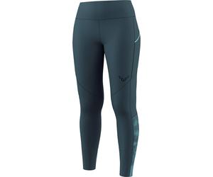 Dynafit - Windbreaker trail/running leggings - Women's - Trail Reflective Tights W - Trail Reflective Tights W Cinder for Women in Softshell - Size M - Grey Grey M