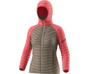 Dynafit - Women's Insulated jacket in goose down for ski touring - Radical Down RDS W Hood Jkt Cabana for Women - Size L - Pink Pink L