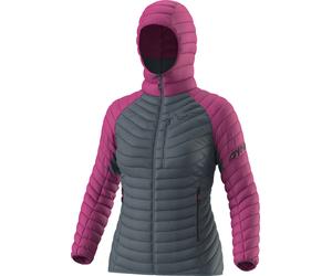 Dynafit - Women's Insulated jacket in goose down for ski touring - Radical Down RDS W Hood Jkt Magenta for Women - Size L - Purple Purple L