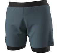 Dynafit - Women's trail running shorts - Alpine Pro 2/1 Shorts W Cinder for Women - Size XS - Grey Grey XS