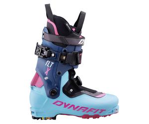 Dynafit - Women's ski touring boots - Tlt X W Silvretta/Pink Glo for Women - Size 25.5 - Blue Blue 25.5