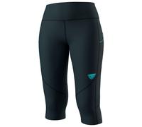 Dynafit - Women's Alpine 3/4 Tights - Running tights size S, black/blue