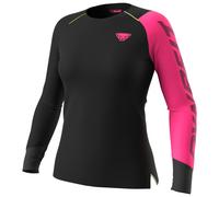 Dynafit - Breathable long-sleeved T-shirt - Dna Longsleeve W Pink Glo for Women - Size S Pink S