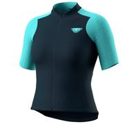 Dynafit - Women's Ride Light S/S Full Zip Jersey - Cycling jersey size XL, blue