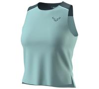 Dynafit - Women's Sky Crop Top - Sport shirt size L, turquoise