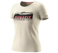 Dynafit - Women's Transalper Graphic S/S Tee - Sport shirt size L, sand