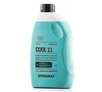 Dynamax Cool G11 Antifreeze Coolant CONCENTRATE 1 Litre, Blue/Green Coolant