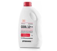 Dynamax Cool G12++ Antifreeze Coolant CONCENTRATE 1 Litre, Pink/Red Colour Coolant
