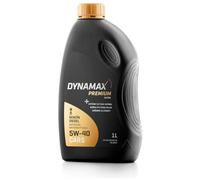DYNAMAX Premium Ultra 5W40 Fully Synthetic Engine Oil | ACEA A3/B4 | 502 00/505 00 | 1 Litre