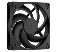 Fractal Design - Dynamic 3 14 Black 140 mm PWM Fan - Swept Blade Design - Daisy-Chainable Cable - Rifle Bearing