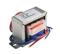 Dynamic 30W Power Transformer EI66*32, Converts 220V AC to 12V/24V Output, Insulated with Safe Flame Retardant Materials (Single output 24V)