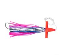 Dynamic Action Trolling Lure That Mimics Squid Movement To Trigger Aggressive Strikes From Predators(7inch C2)