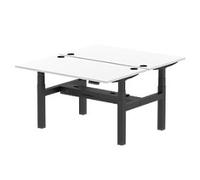 Dynamic Air Electronically Height Adjustable Back to Back Desk Rectangular H-Frame 1,400 (W) x 1,640 (D) x 1,315 (H) mm MFC (Melamine Faced Chipboard), Steel