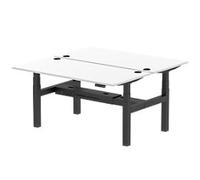 Dynamic Air Electronically Height Adjustable Back to Back Desk Rectangular H-Frame 1,600 (W) x 1,640 (D) x 1,315 (H) mm MFC (Melamine Faced Chipboard), Steel