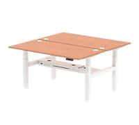 Dynamic Air Electronically Height Adjustable Back to Back Desk Rectangular H-Frame 1,600 (W) x 1,640 (D) x 1,315 (H) mm MFC (Melamine Faced Chipboard), Steel