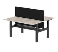 Dynamic Air Electronically Height Adjustable Back to Back Desk Rectangular H-Frame 1,600 (W) x 1,640 (D) x 1,315 (H) mm MFC (Melamine Faced Chipboard), Steel