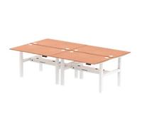 Dynamic Air Electronically Height Adjustable Back to Back Desk Rectangular H-Frame 2,810 (W) x 1,640 (D) x 1,315 (H) mm MFC (Melamine Faced Chipboard), Steel