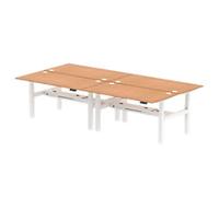 Dynamic Air Electronically Height Adjustable Back to Back Desk Rectangular H-Frame 3,210 (W) x 1,640 (D) x 1,315 (H) mm MFC (Melamine Faced Chipboard), Steel