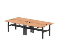 Dynamic Air Electronically Height Adjustable Back to Back Desk Rectangular H-Frame 3,210 (W) x 1,640 (D) x 1,315 (H) mm MFC (Melamine Faced Chipboard), Steel