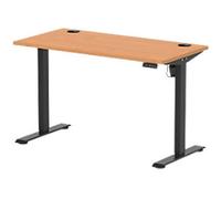 Dynamic Air Lite Electronically Height Adjustable Back to Back Desk Rectangular T-Foot 1,200 (W) x 600 (D) x 1,140 (H) mm MFC (Melamine Faced Chipboard)