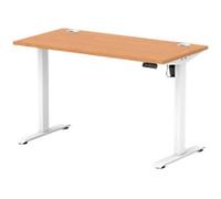 Dynamic Air Lite Electronically Height Adjustable Back to Back Desk Rectangular T-Foot 1,200 (W) x 600 (D) x 1,140 (H) mm MFC (Melamine Faced Chipboard)