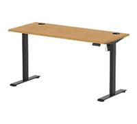 Dynamic Air Lite Electronically Height Adjustable Back to Back Desk Rectangular T-Foot 1,400 (W) x 600 (D) x 1,140 (H) mm MFC (Melamine Faced Chipboard)