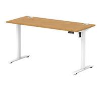 Dynamic Air Lite Electronically Height Adjustable Back to Back Desk Rectangular T-Foot 1,400 (W) x 600 (D) x 1,140 (H) mm MFC (Melamine Faced Chipboard)