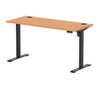 Dynamic Air Lite Electronically Height Adjustable Back to Back Desk Rectangular T-Foot 1,400 (W) x 600 (D) x 1,140 (H) mm MFC (Melamine Faced Chipboard)