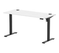 Dynamic Air Lite Electronically Height Adjustable Back to Back Desk Rectangular T-Foot 1,400 (W) x 600 (D) x 1,140 (H) mm MFC (Melamine Faced Chipboard)