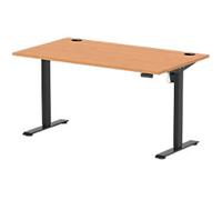 Dynamic Air Lite Electronically Height Adjustable Back to Back Desk Rectangular T-Foot 1,400 (W) x 800 (D) x 1,140 (H) mm MFC (Melamine Faced Chipboard)