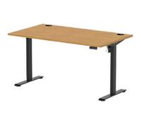 Dynamic Air Lite Electronically Height Adjustable Back to Back Desk Rectangular T-Foot 1,400 (W) x 800 (D) x 1,140 (H) mm MFC (Melamine Faced Chipboard)