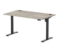Dynamic Air Lite Electronically Height Adjustable Back to Back Desk Rectangular T-Foot 1,400 (W) x 800 (D) x 1,140 (H) mm MFC (Melamine Faced Chipboard)