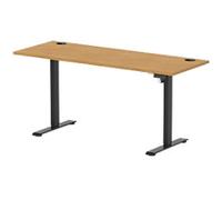 Dynamic Air Lite Electronically Height Adjustable Back to Back Desk Rectangular T-Foot 1,600 (W) x 600 (D) x 1,140 (H) mm MFC (Melamine Faced Chipboard)