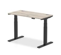 dynamic Ergonomic Desk Air HASCP126BGRY Grey Oak 1200 mm x 600 mm x 660 - 1310 mm