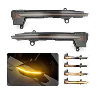 Dynamic Amber Turn Signal Lights Side Mirror Indicator Sequential Blinker Repeater Lamp Replacement for Seat (Seat Ateca 5D Cupra Tarraco XT1)