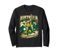 Dynamic Australia Cricket Fast Bowler Men Boys Long Sleeve T-Shirt