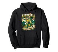 Dynamic Australia Cricket Fast Bowler Men Boys Pullover Hoodie